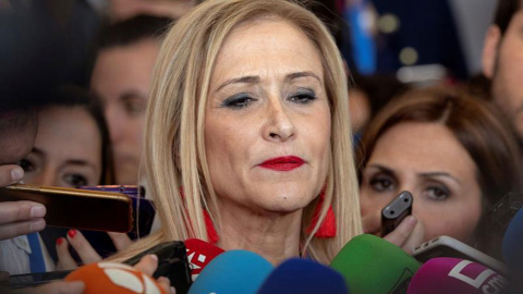 La presidenta de la Comunidad de Madrid, Cristina Cifuentes.- EFE