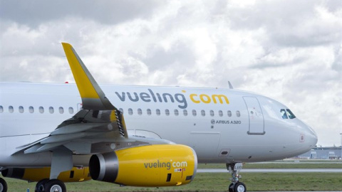 Imagen de archivo de un avión de Vueling/EP