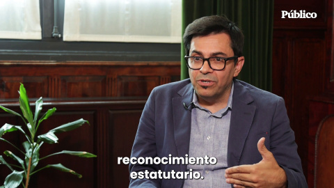 Gerardo Pisarello: "Las lenguas de Rosalía de Castro, Gabriel Aresti y Ovidi Montllor se escucharán ya en el próximo pleno del Congreso"