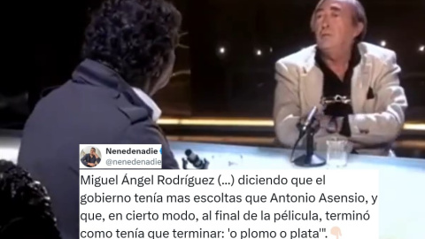 José Oneto relata a Jesús Quintero las amenazas de Miguel Ángel Rodríguez en tiempos de José María Aznar. / 'Ratones coloraos'