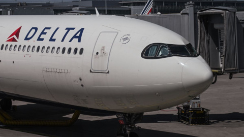 Imagen de archivo de un Airbus A350 de Delta Airlines.