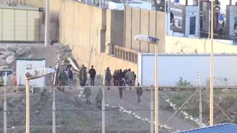 Imágenes del paso fronterizo entre Ceuta y Marruecos.- FARO DE CEUTA