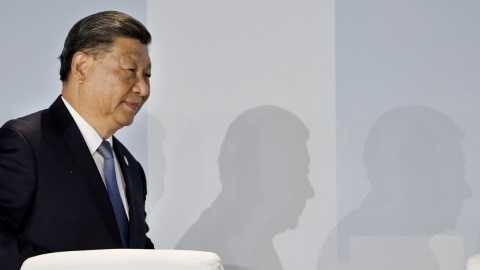 El presidente de China, Xi Jinping, durante la Cumbre BRICS de 2023 en Johannesburgo, a 24 de agosto de 2023.