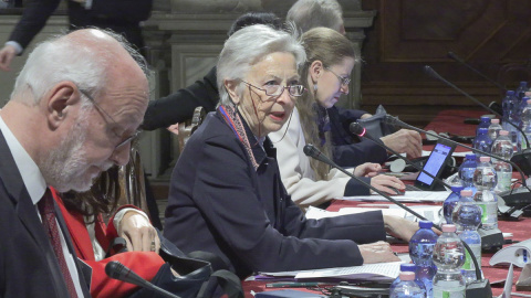 La presidenta de la Comisión de Venecia, Claire Bazy