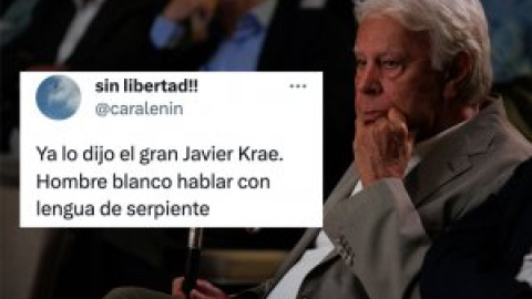 "El que más me gusta de Vox es Felipe González": las reacciones a las últimas palabras del expresidente