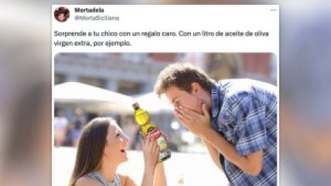 "A ver si me toca la Primitiva y puedo echarle un chorrito de aceite de oliva a la tostada"