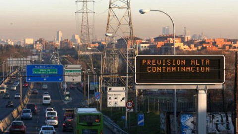 Contaminación en Madrid