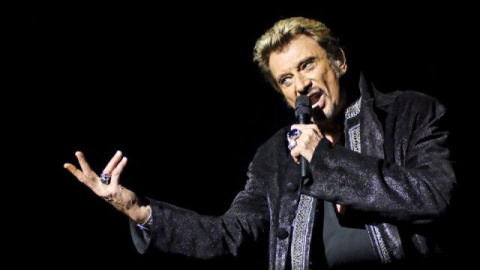 El cantante francés Johnny Hallyday.- EFE