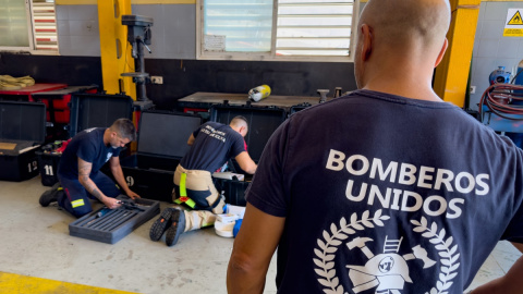 Un total de 14 efectivos de la ONG Bomberos Unidos Sin Fronteras ultiman los preparativos para viajar a Marruecos.