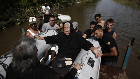 Inundaciones en Grecia