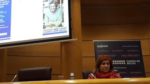 Luz Marina Rodríguez, hermana víctima violencia de género. EUROPA PRESS