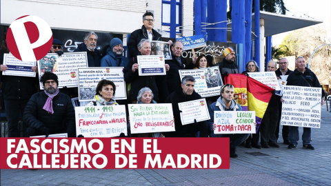 Calle Caídos de la división azul: el fascismo sobrevive en el callejero de Madrid