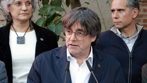 01/03/2024 - Puigdemont en un acte recent del Consell de la República celebrat a Ribesaltes, a la Catalunya Nord.