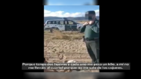 "Esto pasa en Altsasua y acaba en la cárcel": un vídeo de unos cazadores enfrentándose a la Guardia Civil desata la indignación en Twitter