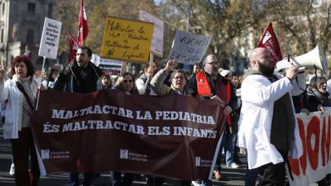 Protestas en Catalunya