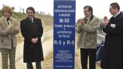 Las autopistas radiales de Aznar, Aguirre y Gallardón dejan un agujero de 1.470 millones