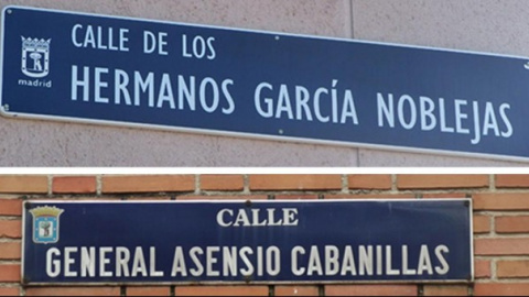 calles 'Hermanos García Noblejas' y 'Asensio Cabanillas'