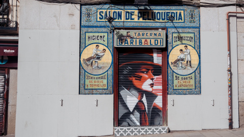 Taberna Garibaldi, el bar de Pablo Iglesias en Lavapiés (Madrid).