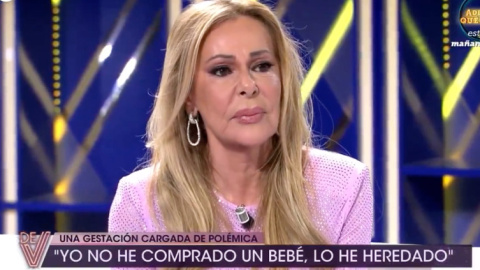 Ana Obregón en el programa 'De viernes'.- TELECINCO