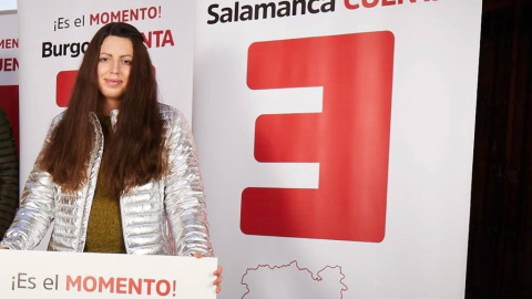 Verónica Santos, cabeza de lista de España Vaciada Salamanca.