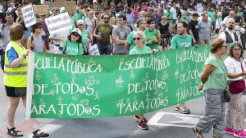 La Marea Verde de Madrid sale a la calle para defender la educación "pública, segura y de calidad"