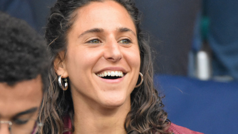 Verónica Boquete, ex jugadora de la selección española, durante un partido de la Copa Mundial Femenina de Fútbol de 2019, en París, a 7 de junio.