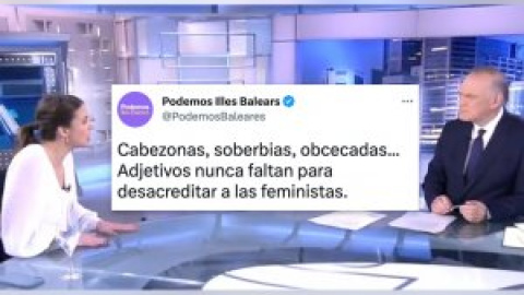 Pedro Piqueras le espeta a Irene Montero que tiene fama de "obcecada" y ella le responde así