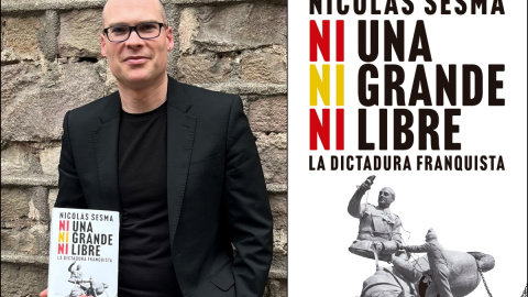 El historiador Nicolás Sesma, autor del libro 'Ni una, ni grande, ni libre. La dictadura franquista'.