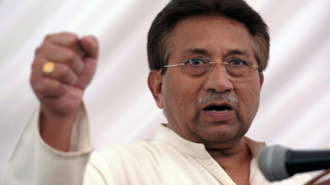 Pervez Musharraf, exdictador de Pakistán y líder del partido político All Pakistan Muslim League, en 2013.