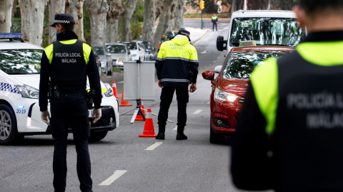 Imagen de archivo de la Policía Local de Málaga, a 15 de abril de 2020.