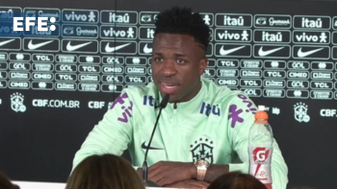 Vinícius rompe a llorar al hablar del racismo: "Cada vez tengo menos ganas de jugar"