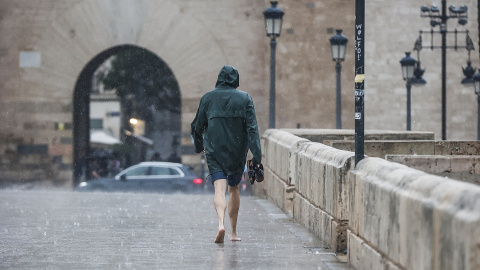 Lluvia en Valencia