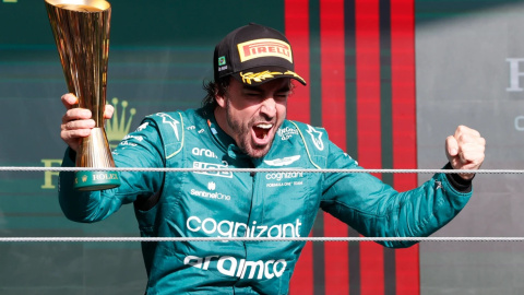 Fernando Alonso, protagonista de la Fórmula 1 en 2023, pero no en la serie de Netflix 'Drive to Survive'.