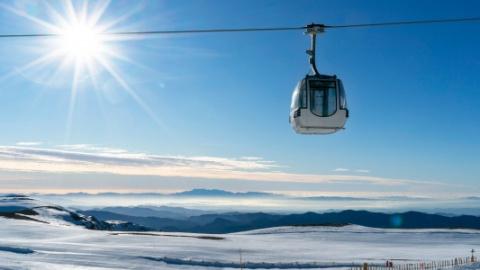 El Telecabina Cadí-Moixeró de La Molina.