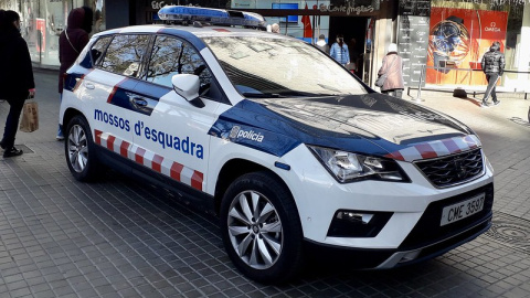 Vehículo oficial de los Mossos d'Esquadra