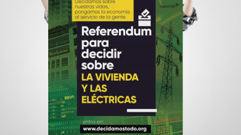 Anticapitalistas impulsará una campaña para pedir un referéndum sobre vivienda y eléctricas