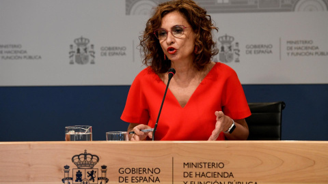 La ministra de Hacienda, María Jesús Montero.