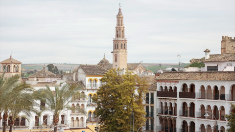 04/04/2024 Vistas desde el Mirador de los Marqueses de Peñaflor tras su rehabilitación, a 14 de febrero de 2024, en Écija, Sevilla.