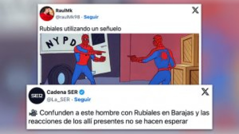 "España es un país mágico. Por poco no detienen a ese señor por calvo": cachondeo al confundir a otro hombre con Rubiales