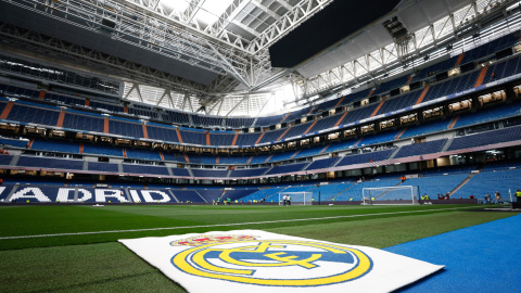 Imagen general del Santiago Bernabéu, estadio del primer equipo del Real Madrid.