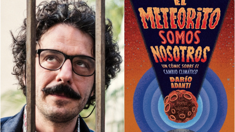 Portada del cómic 'El meteorito somos nosotros' (Astiberri), de Darío Adanti.