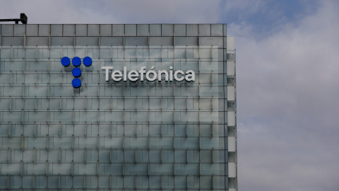 Sede de Telefónica en Madrid, a a 6 de septiembre de 2023.