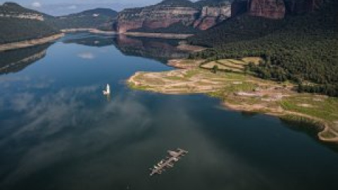 La recuperación de los embalses se estanca en Catalunya y vuelven a descender los niveles de agua