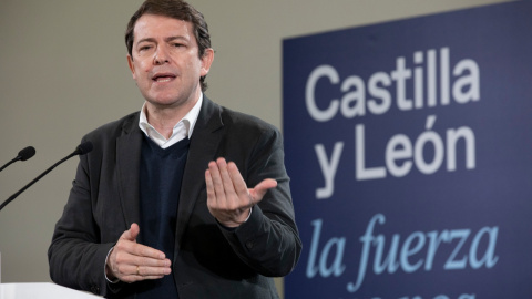 El presidente del PP Castilla y León y candidato a la presidencia de la Junta, Alfonso Fernández Mañueco.