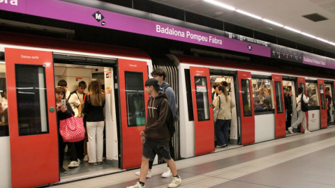 24/06/2024 - Imatge d'arxiu de la línia 2 del Metro de Barcelona.