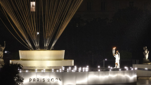 Foto de archivo de la ceremonia inaugural de los Juegos Olímpicos de París 2014, a 26 de julio de 2024.