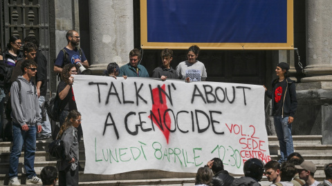 Protesta estudiantil Gaza