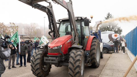 Tractor en Castilla y León