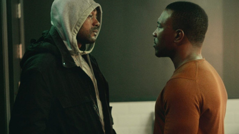 Dushane (Ashley Walters) y Sully (Kane Robinson), protagonistas de la serie 'Top Boy'.