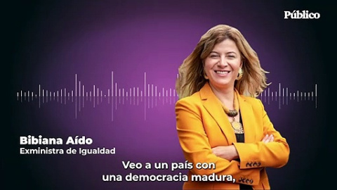 Bibiana Aído: "Veo cada vez más encanallamiento y polarización en la política"